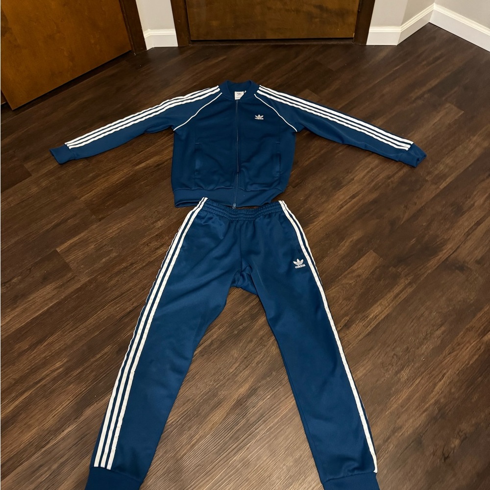 Adidas Classic Blue Tracksuit